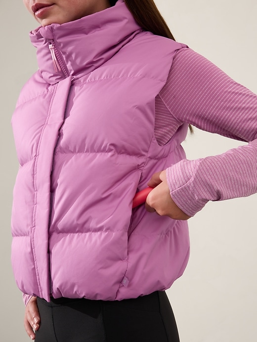 Image number 4 showing, Athleta Girl Cloud Nine Down Vest