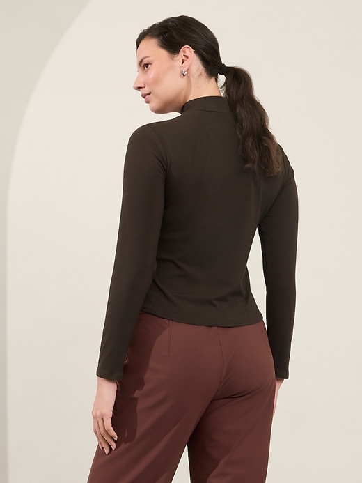 Image number 8 showing, Signature Rib Turtleneck