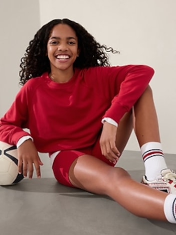 Athleta Girl All Day Crewneck Sweatshirt