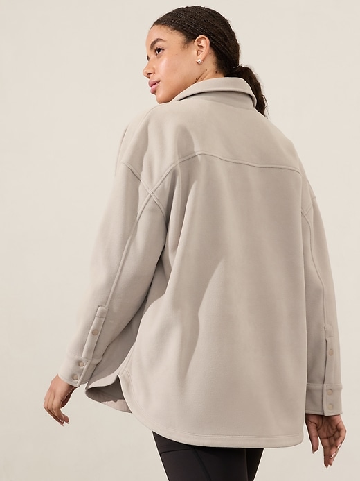 Image number 8 showing, Overlook Microfleece Shirt Jacket