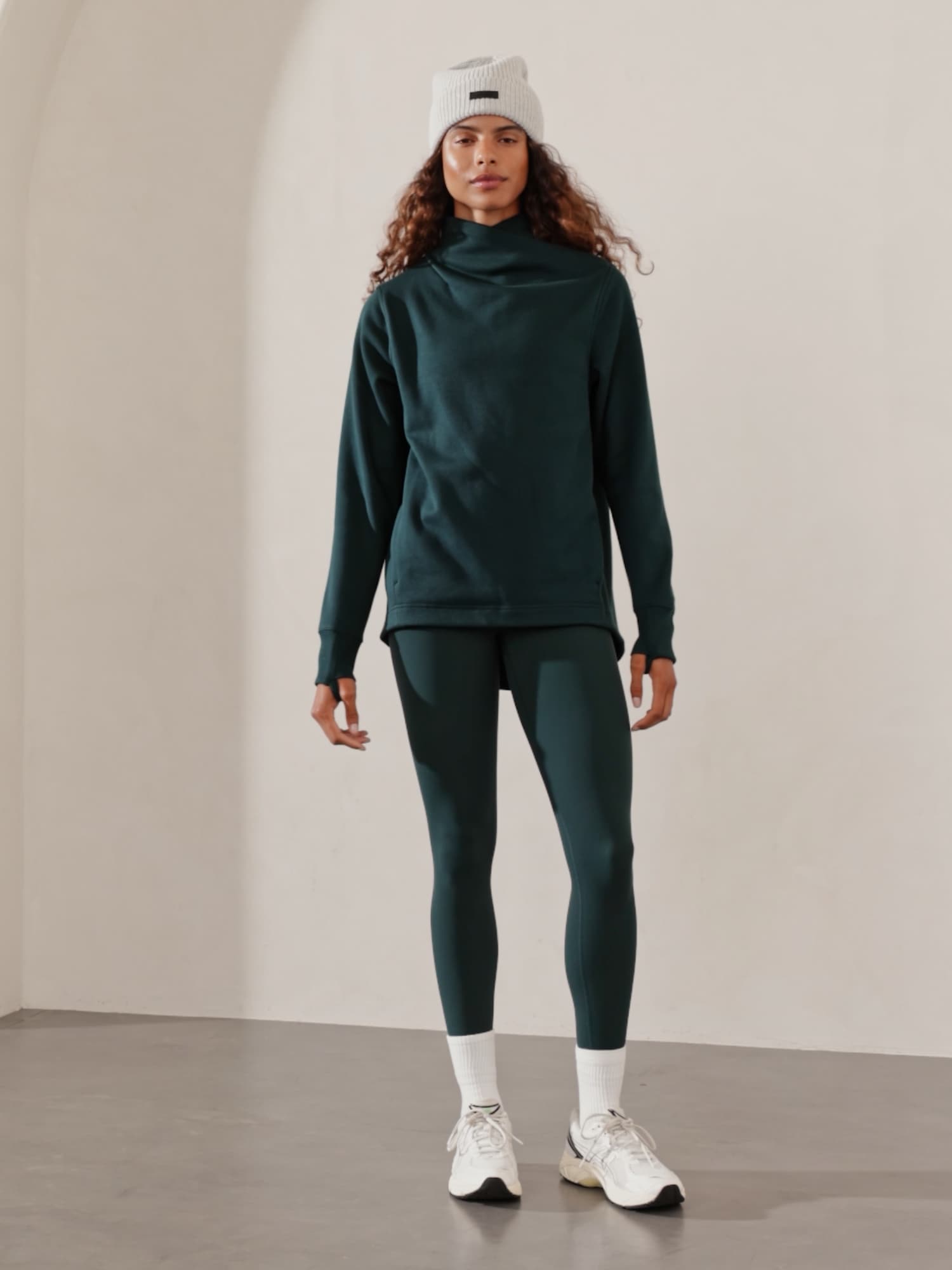 Athleta cozy karma longer hoodie on sale