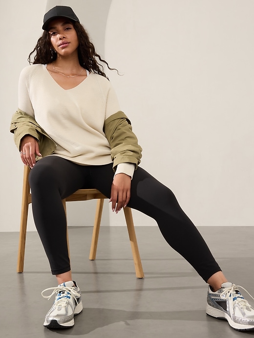 Image number 7 showing, Hanover Refined V-Neck Sweater