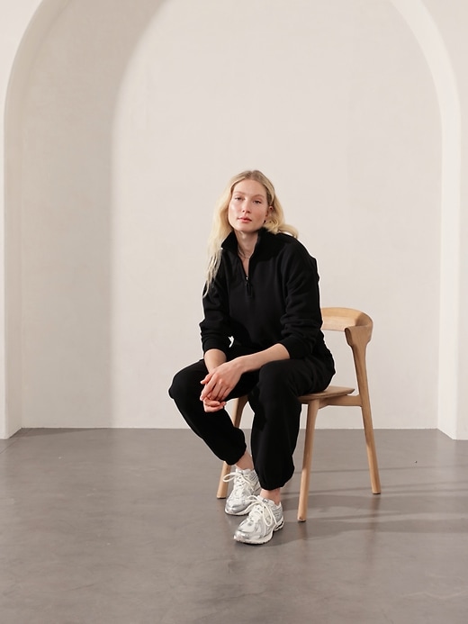Image number 4 showing, Forever Fleece 1/2 Zip High Hip Sweatshirt