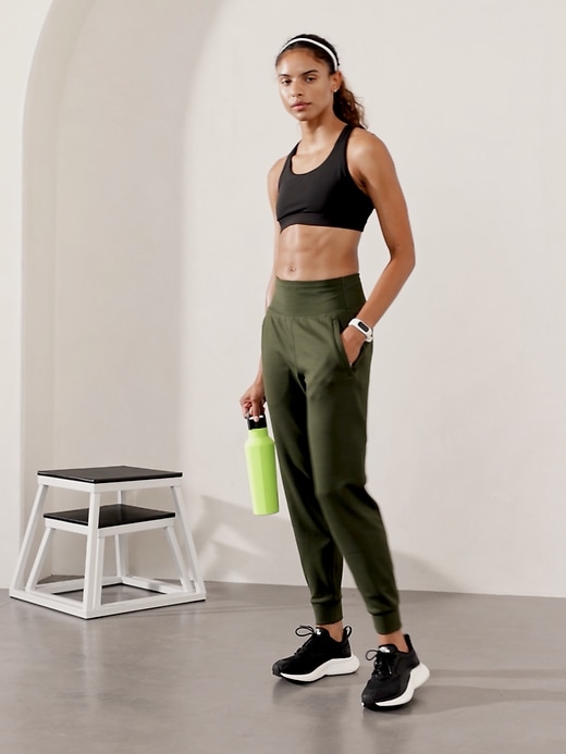 Image number 4 showing, Unstoppable Fleece Lined High Rise Jogger