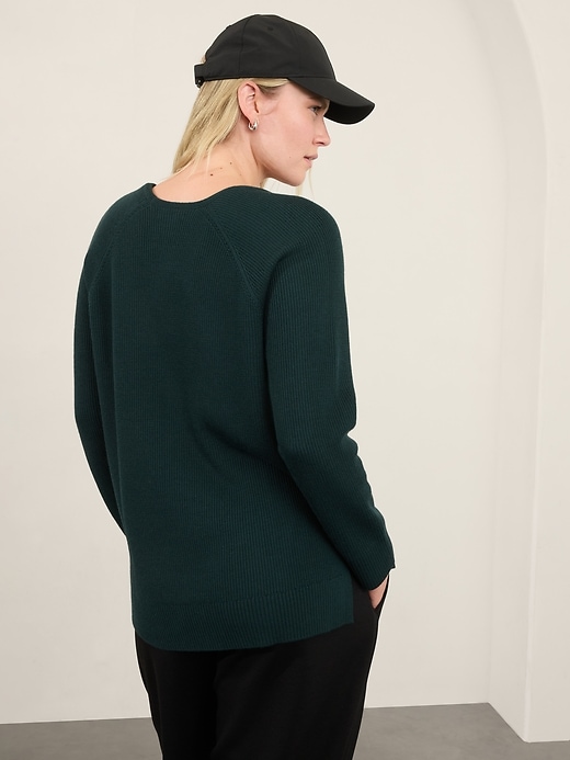 Image number 8 showing, Hanover Refined V-Neck Sweater