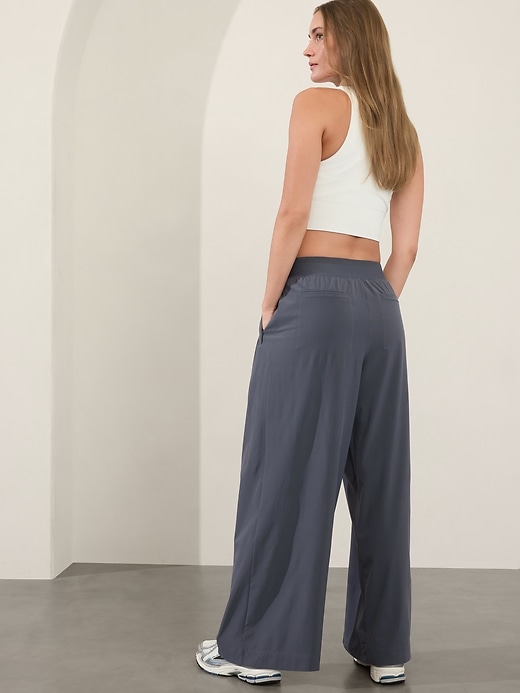 Image number 2 showing, Brooklyn Heights High Rise Pleated Wide Leg Pant