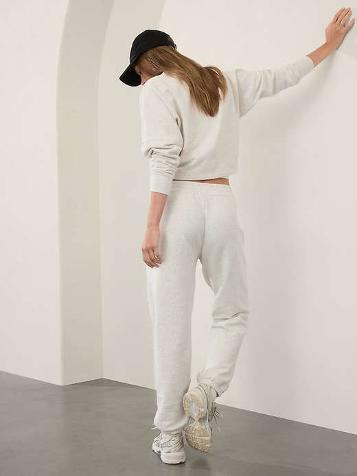 Image number 3 showing, Easy Fleece Mid Rise Jogger