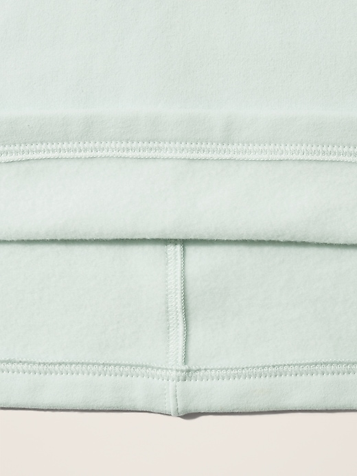 Image number 6 showing, Easy Fleece Dolman Crop Sweatshirt