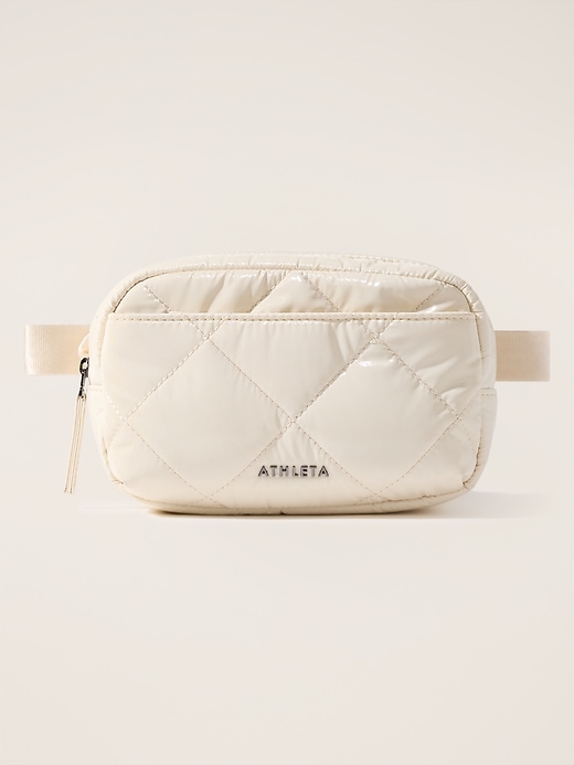 Image number 1 showing, All About Shine Quilted Crossbody Belt Bag