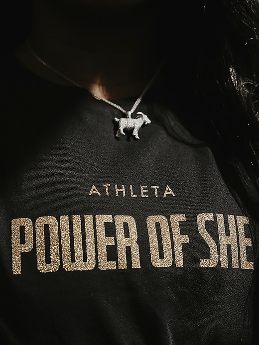 Image number 2 showing, Power of She Forever Fleece Crewneck Sweatshirt