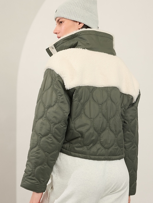 Image number 8 showing, Fleece Hybrid Jacket