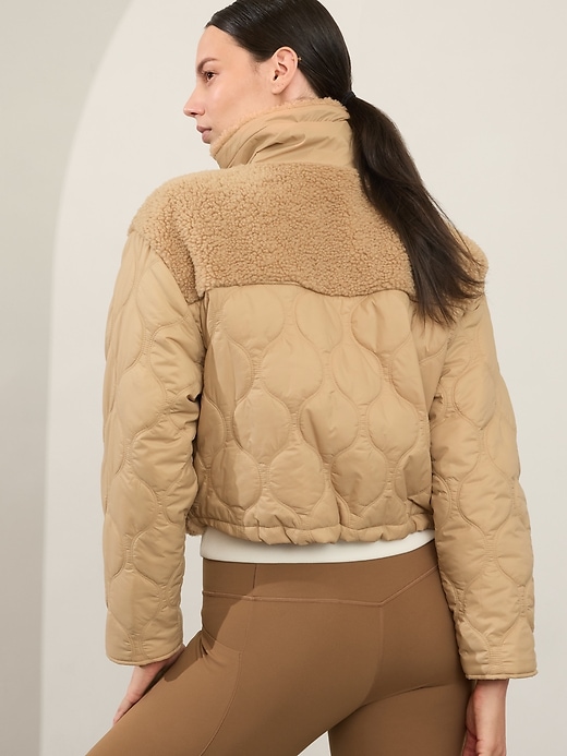 Image number 8 showing, Fleece Hybrid Jacket