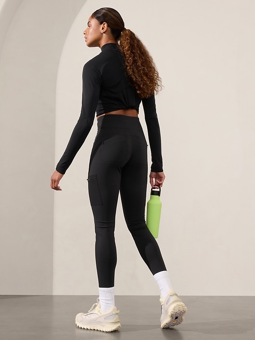 Image number 3 showing, Headlands Hybrid High Rise Cargo Legging