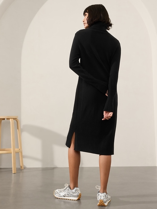 Image number 2 showing, Alpine Turtleneck Sweater Dress