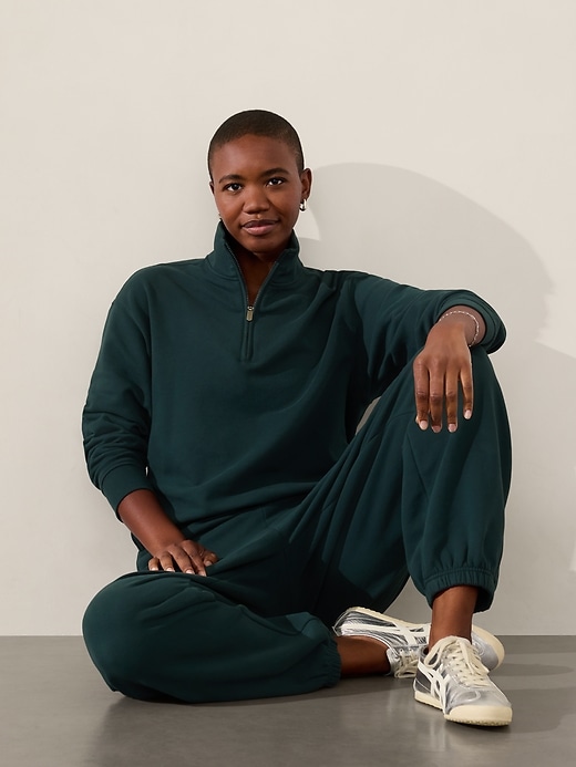 Image number 8 showing, Forever Fleece High Rise Jogger
