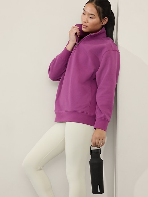 Image number 3 showing, Forever Fleece 1/4 Zip Sweatshirt