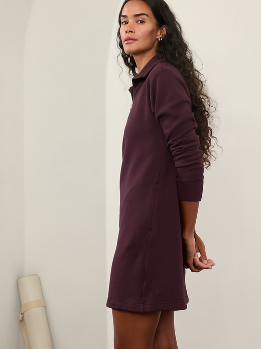 Image number 3 showing, Cozy Karma 1/2 Zip Dress