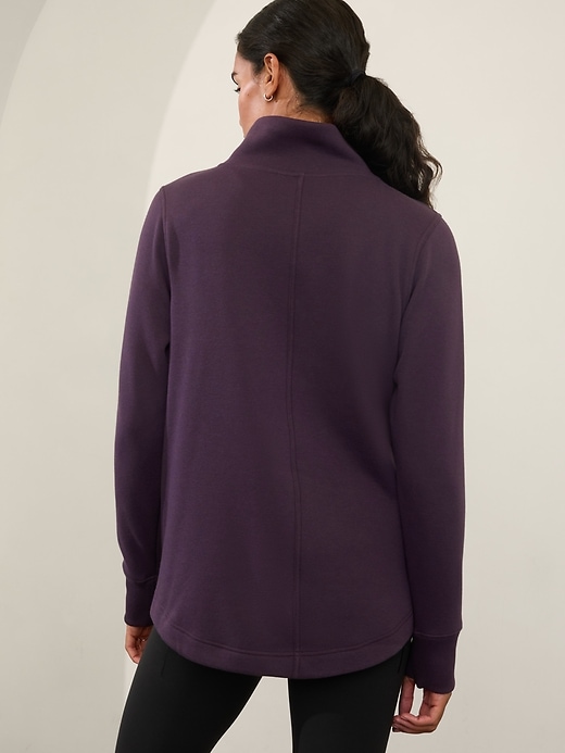 Image number 2 showing, Cozy Karma Twist Neck Sweatshirt