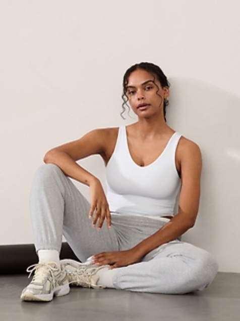 Transcend V-Neck Crop Sports Bra D-DD