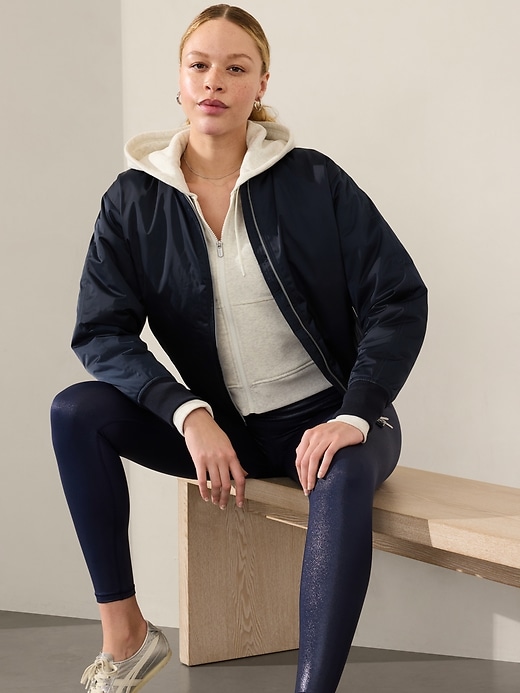 Image number 8 showing, Sateen Bomber