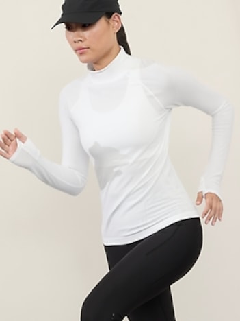 Momentum Seamless Mock Neck Top