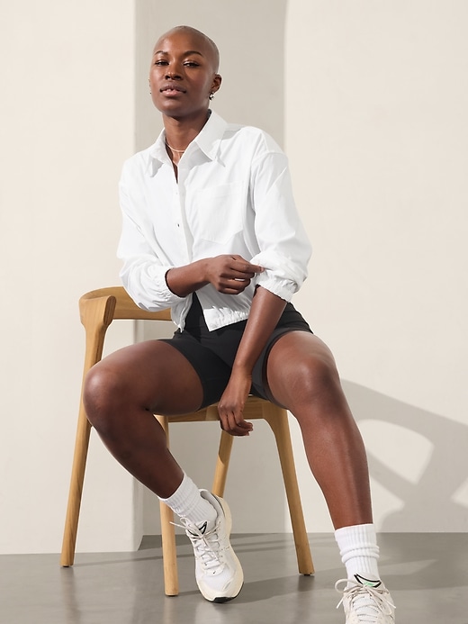 Image number 1 showing, Midday Bubble Hem Shirt