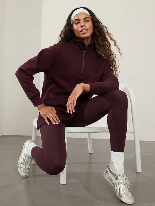 Image number 1 showing, Cozy Karma 1/2 Zip Sweatshirt