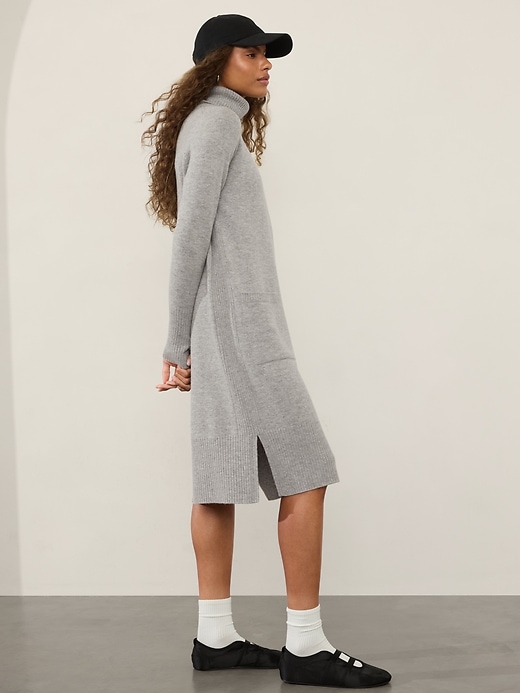 Image number 3 showing, Alpine Turtleneck Sweater Dress