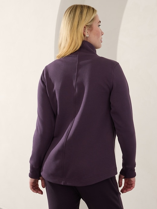 Image number 8 showing, Cozy Karma Twist Neck Sweatshirt