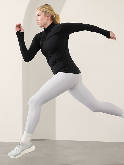 Image number 7 showing, Momentum Seamless Mock Neck Top