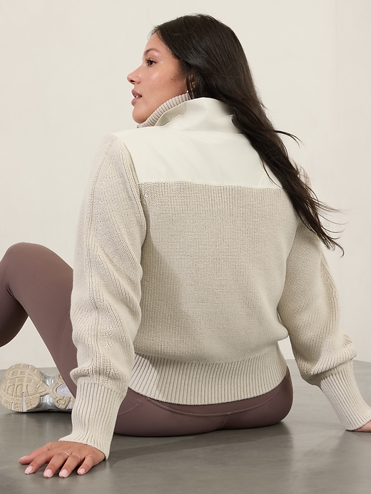 Image number 2 showing, Hanover Hybrid 1/2 Zip Sweater