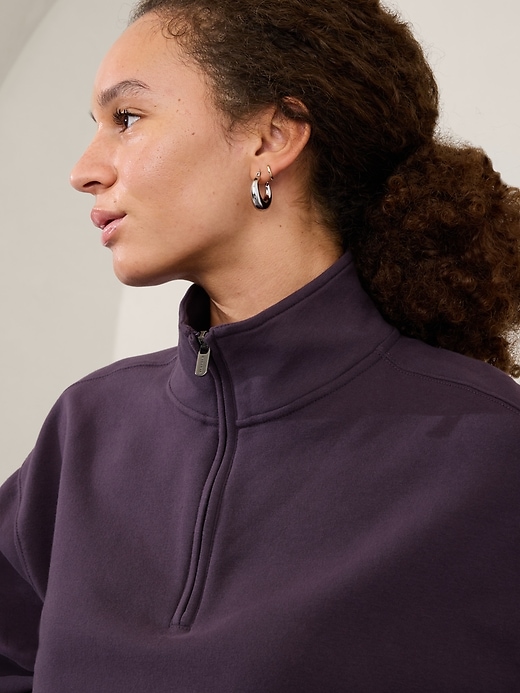 Image number 3 showing, Forever Fleece 1/4 Zip Sweatshirt