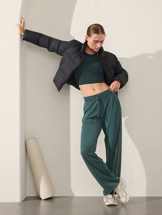 Image number 2 showing, Seasoft Mid Rise Straight Pant