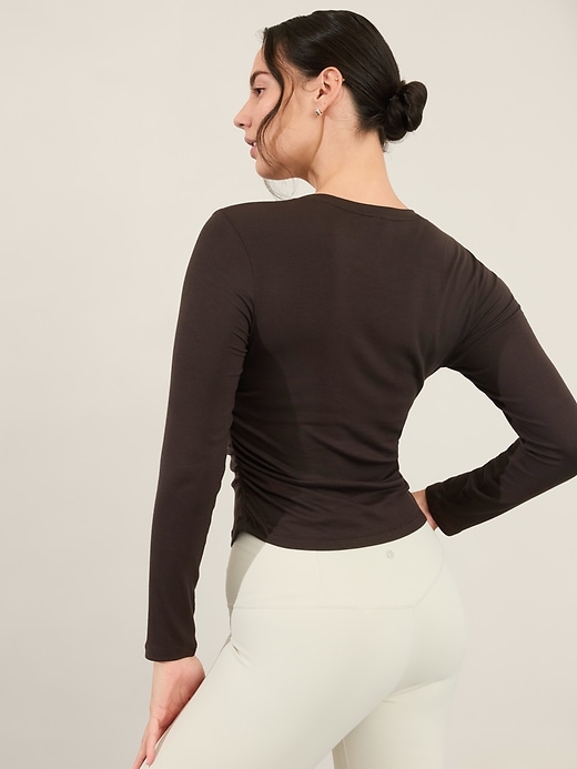 Image number 8 showing, With Ease Cinch Rib Top