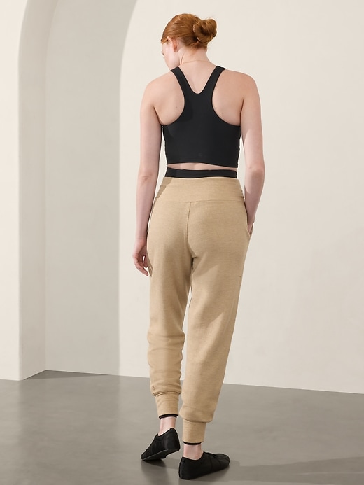 Image number 2 showing, Coaster Luxe Waffle High Rise Jogger