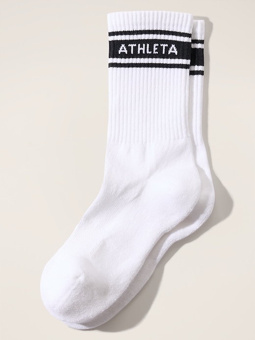 View large product image 1 of 2. Athleta Everyday Crew Sock