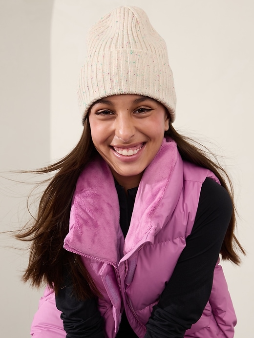 View large product image 1 of 2. Athleta Girl Chill Out Beanie