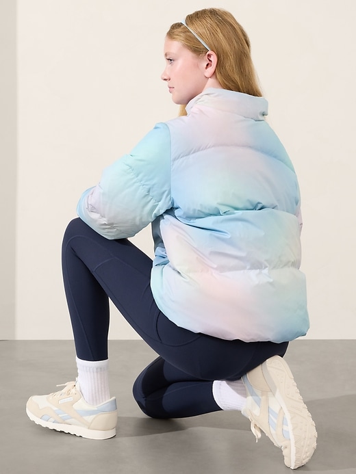 Image number 3 showing, Athleta Girl Cloud Nine Down Jacket