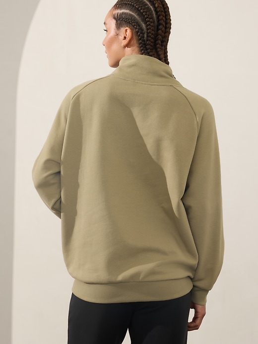 Image number 2 showing, Forever Fleece Mockneck Sweatshirt