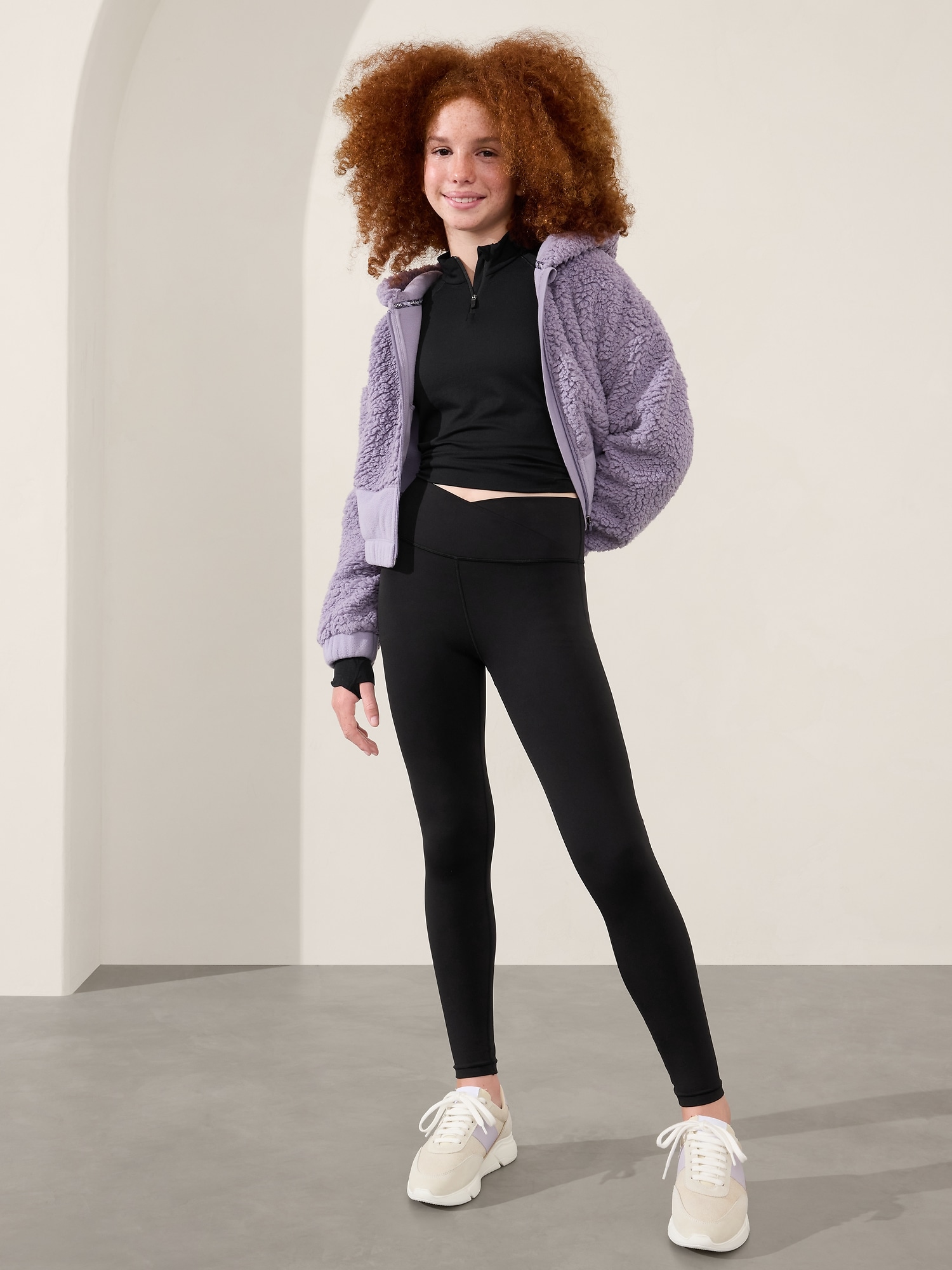 Athleta Girl Transcend Crossover 7/8 Legging