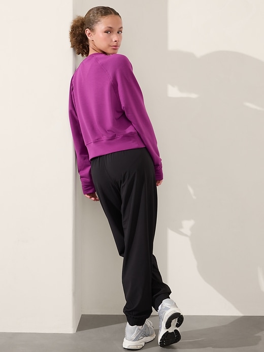 Image number 3 showing, Athleta Girl All Day Crewneck Sweatshirt