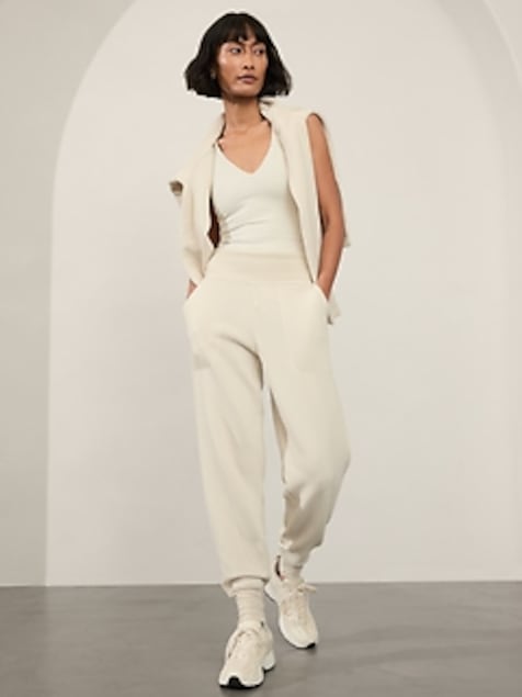 Coaster Luxe Waffle High Rise Jogger