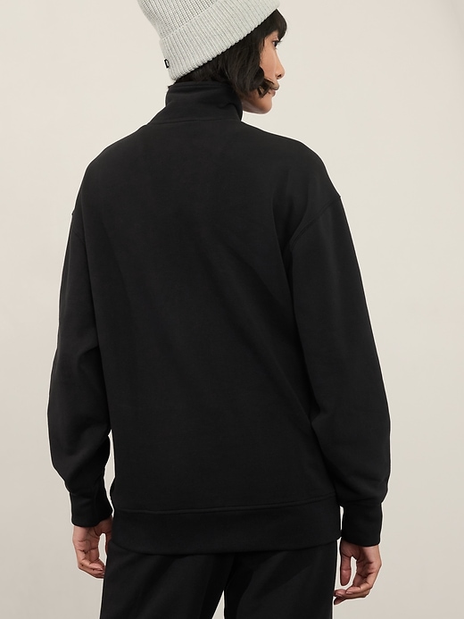 Image number 2 showing, Logo Fleece 1/4 Zip Sweatshirt