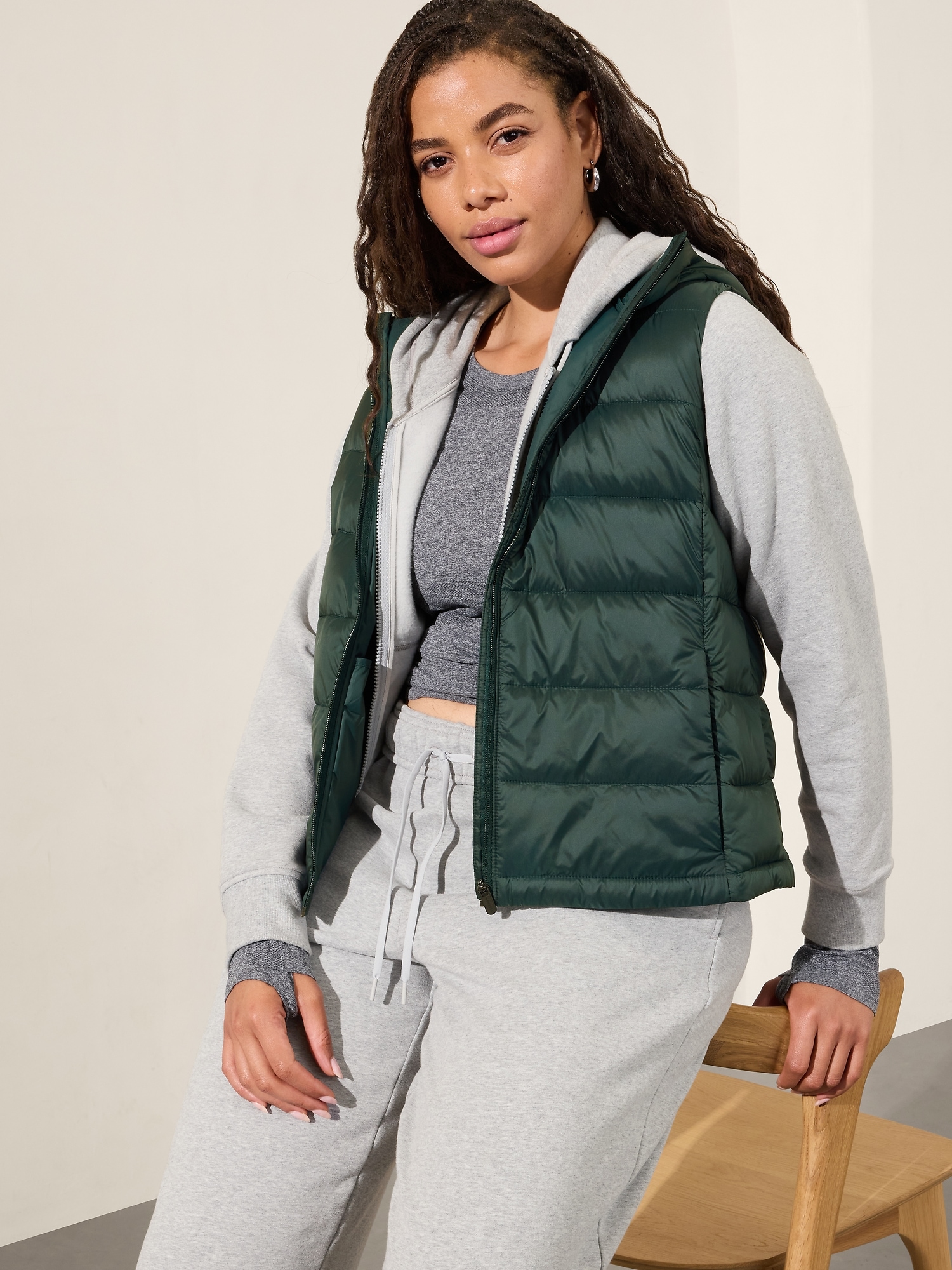 Athleta puffer vest hotsell