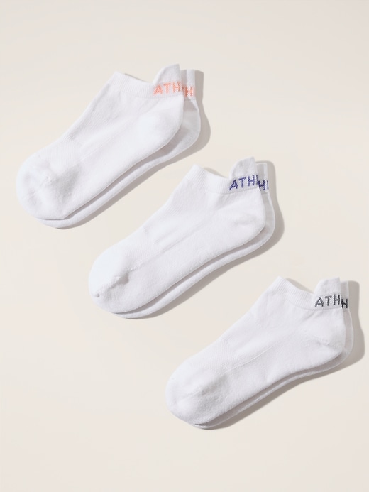 View large product image 1 of 3. Athleta Everyday Ankle Sock 3-Pack