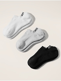 View large product image 1 of 3. Athleta Everyday No Show Sock 3-Pack