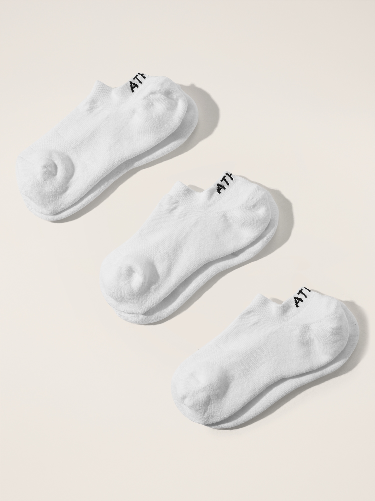 Athleta Everyday No Show Sock 3-Pack