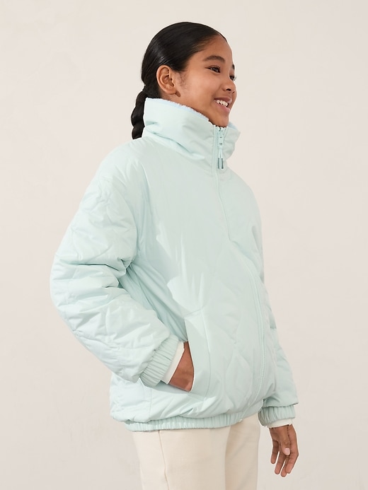 Image number 4 showing, Athleta Girl All Time Reversible Jacket