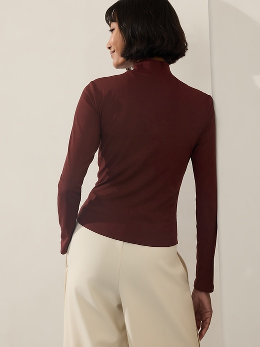 Image number 3 showing, Signature Rib Turtleneck