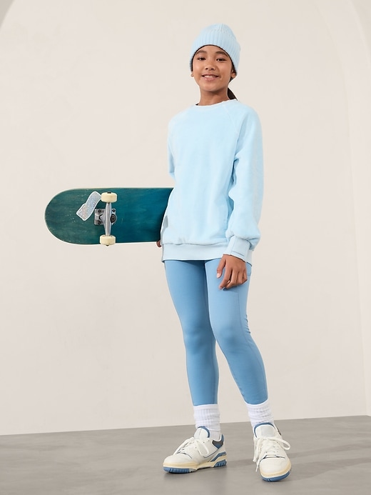 Image number 1 showing, Athleta Girl Feelin' Great Crewneck Sweatshirt